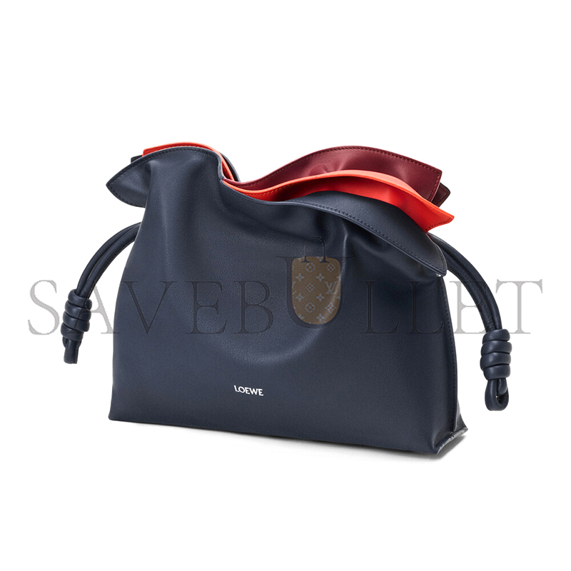 L0ew* MEDIUM LAYERED FLAMENCO CLUTCH IN NAPPA CALFSKIN A411FC1XEX (30*24.5*10.5cm)